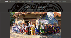 Desktop Screenshot of lacasadelacultura.org