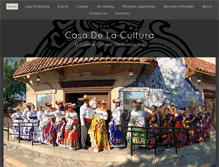 Tablet Screenshot of lacasadelacultura.org